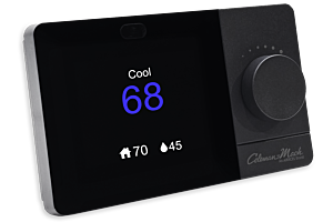 The New Coleman-Mach WIFI Thermostat!  *simulated screen