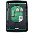 Back of thermostat with mounting plate attached