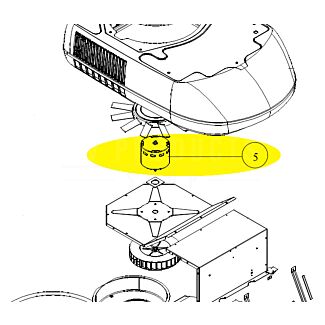 Coleman Mach Fan Motor 1468-3239 1468A3239 1468B3239