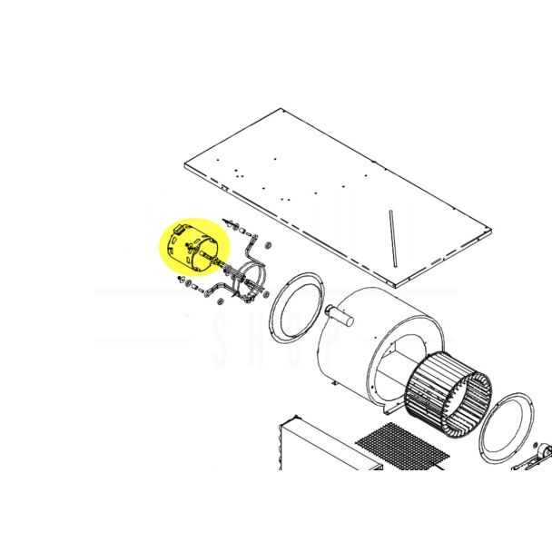 1468A3029 | Outdoor/Condenser motor for basement units