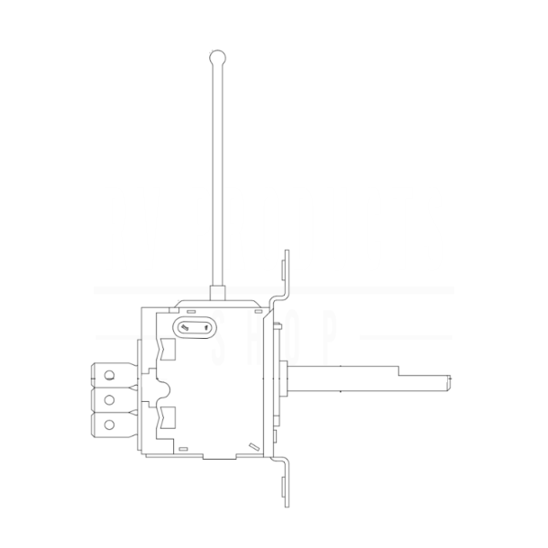 6703-3401 | Ceiling Assembly Thermostat Heat/Cool