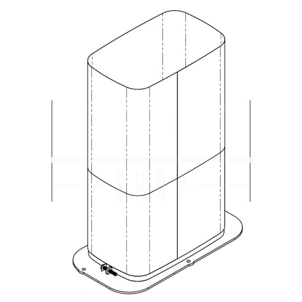 9330A4531 14.5" Duct Collar package